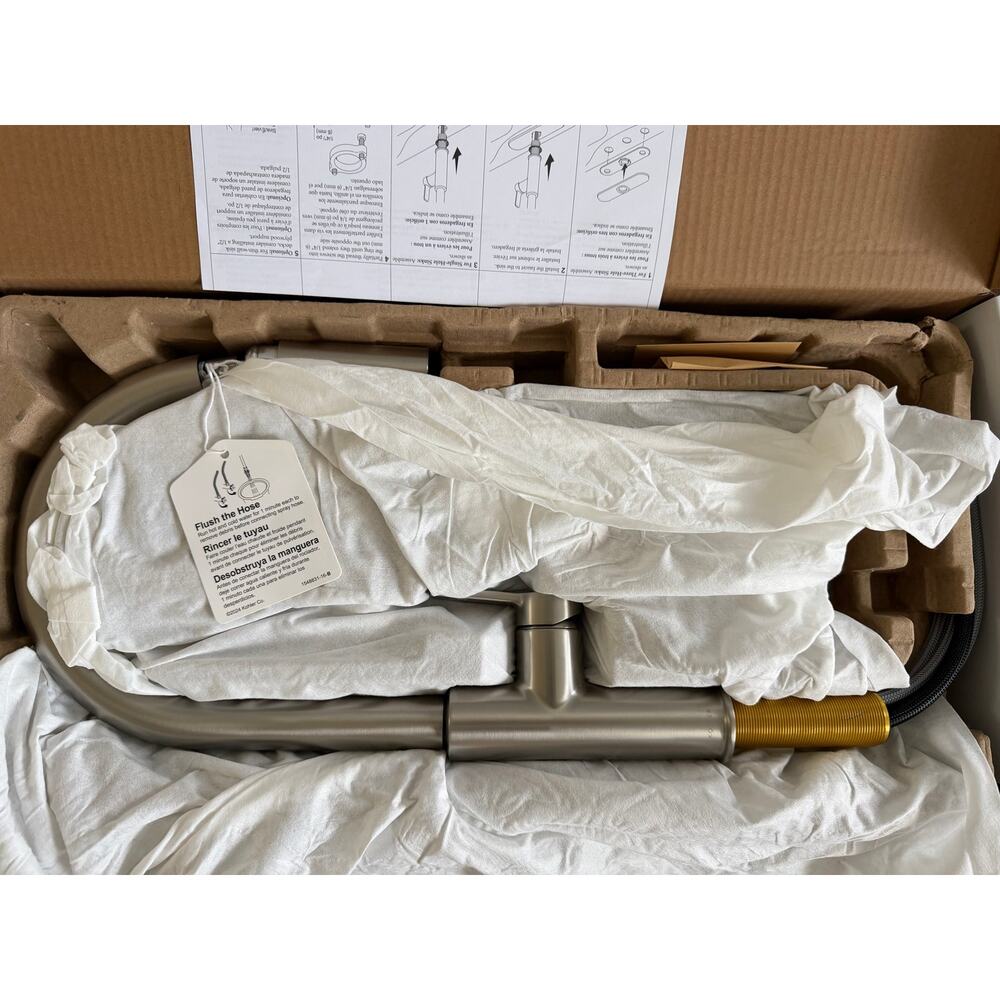 Kohler Rodean Kitchen Faucet Stainless Finish - Picture 3 of 3